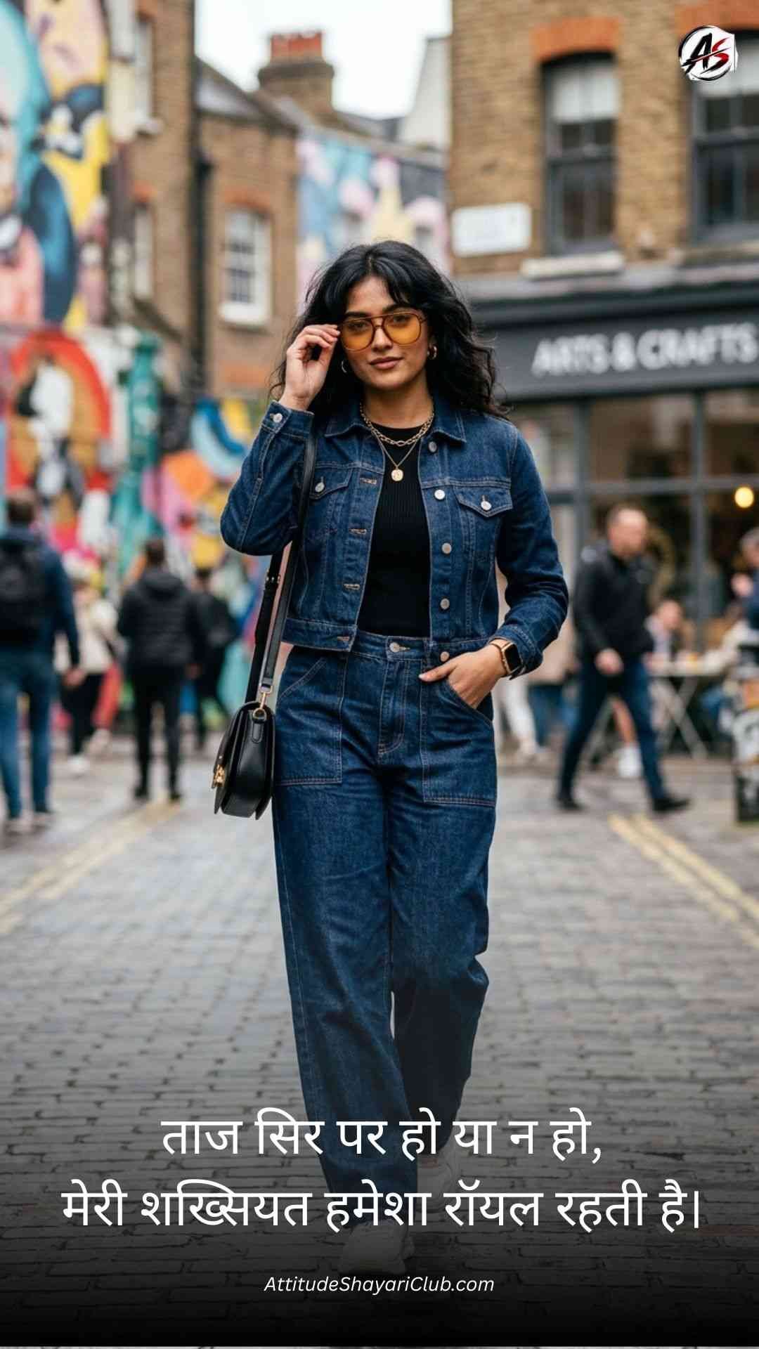 Royal Attitude Status In Hindi For Girl​