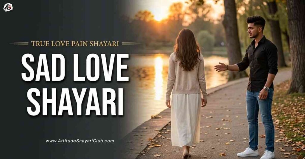 Sad Love Shayari In Hindi 547+ True Love Pain Shayari