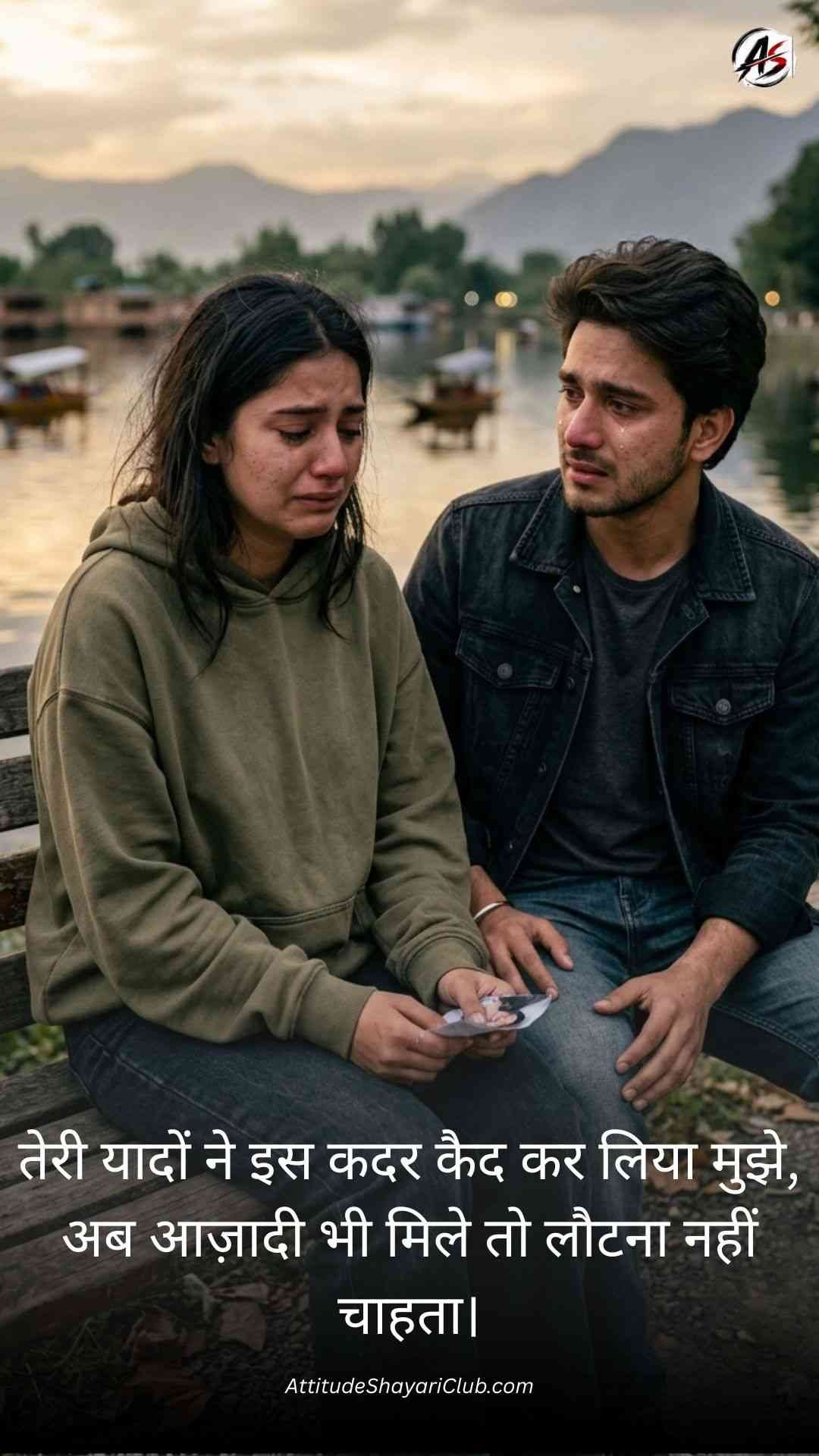 Sad Shayari 2 Line Heart Touching​