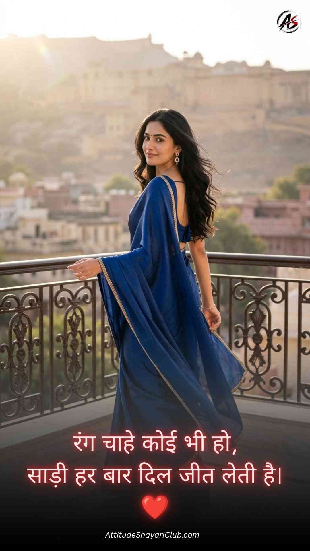 Saree Caption For Instagram In Hindi_New