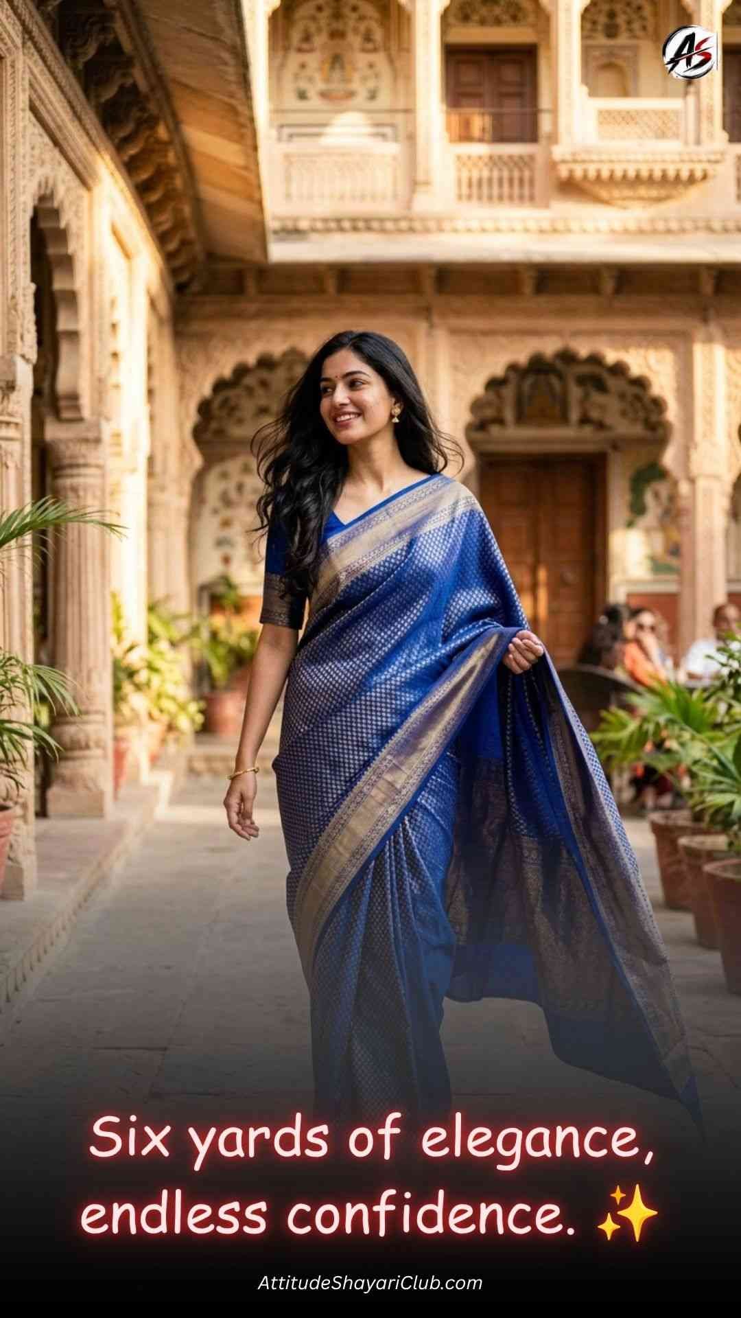Saree Caption For Instagram