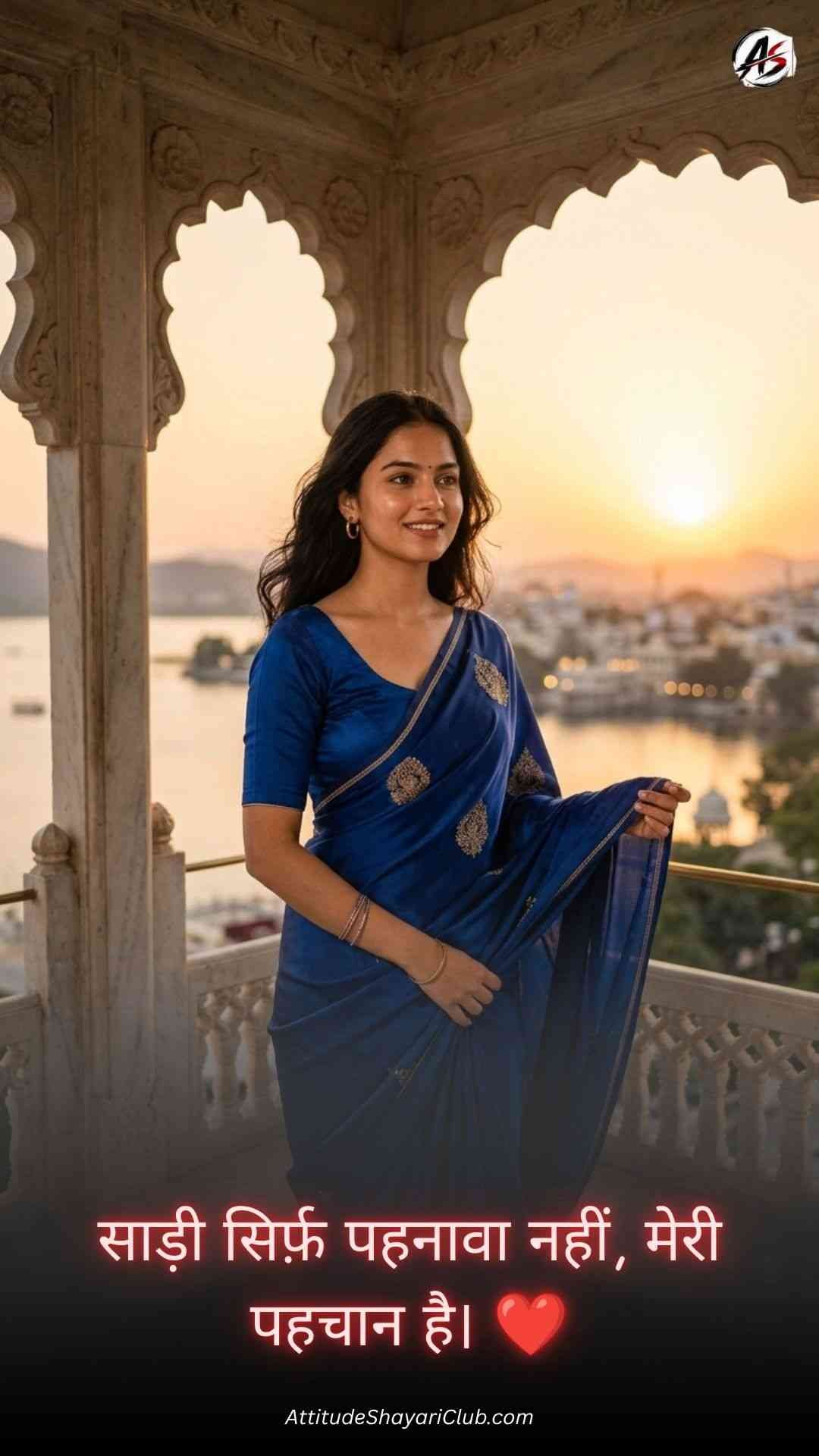 Saree Captions For Instagram In Hindi​