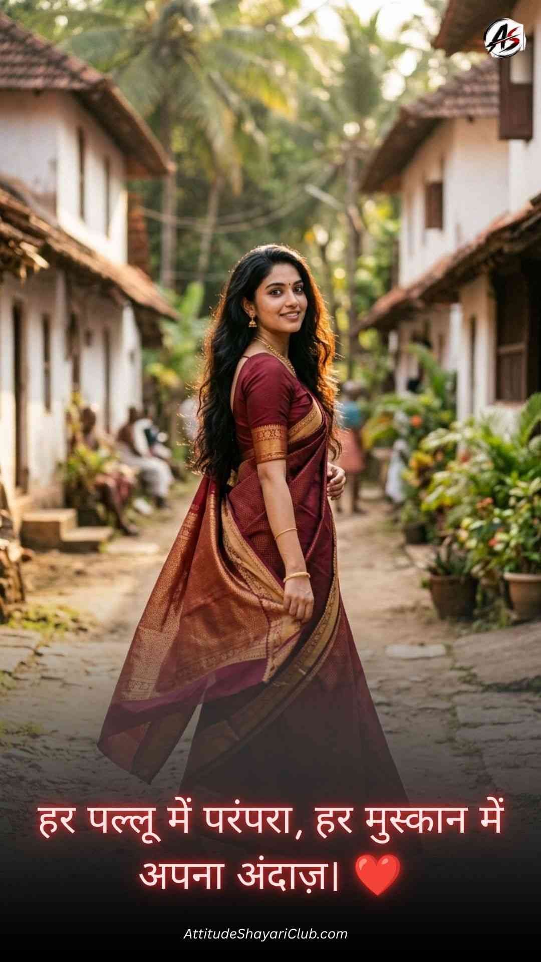 Saree Captions For Instagram In Hindi​_New