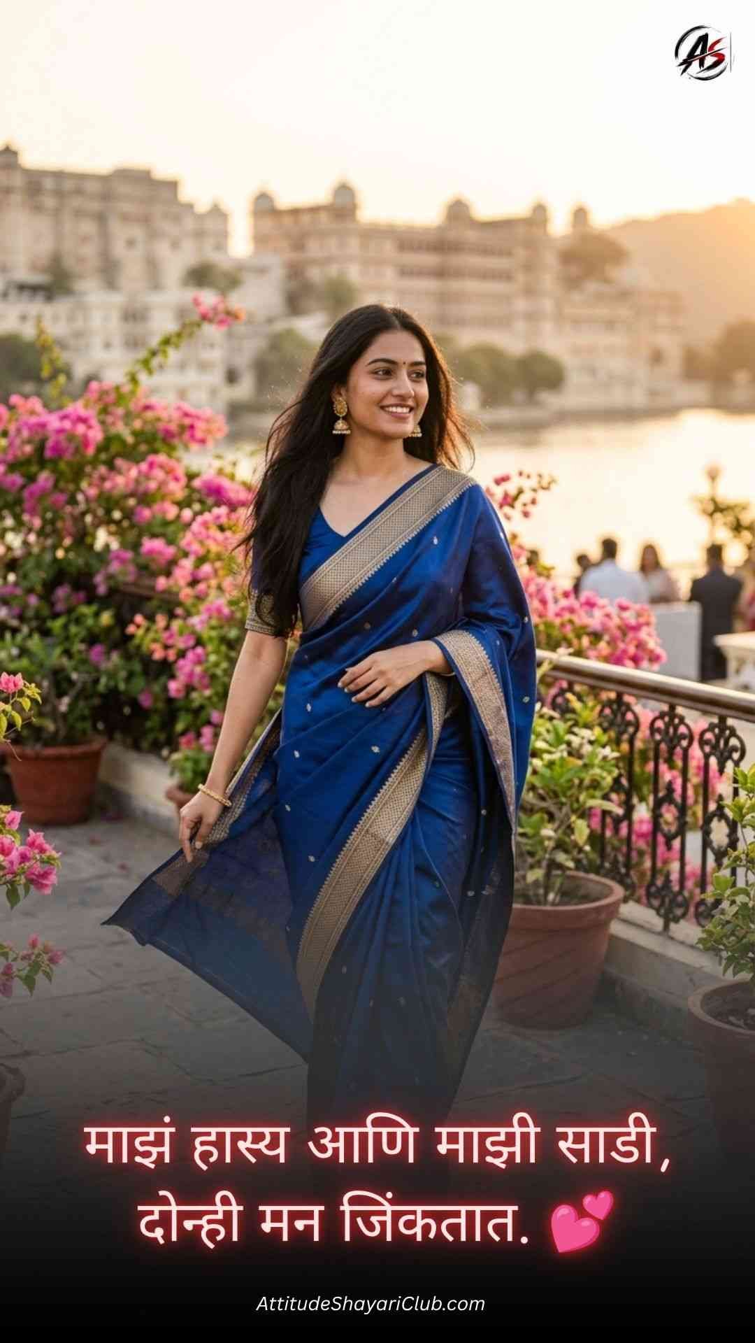 Saree Captions For Instagram In Marathi​_NEw
