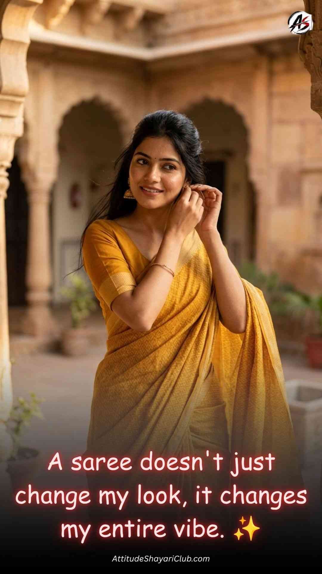 Saree Captions For Instagram​