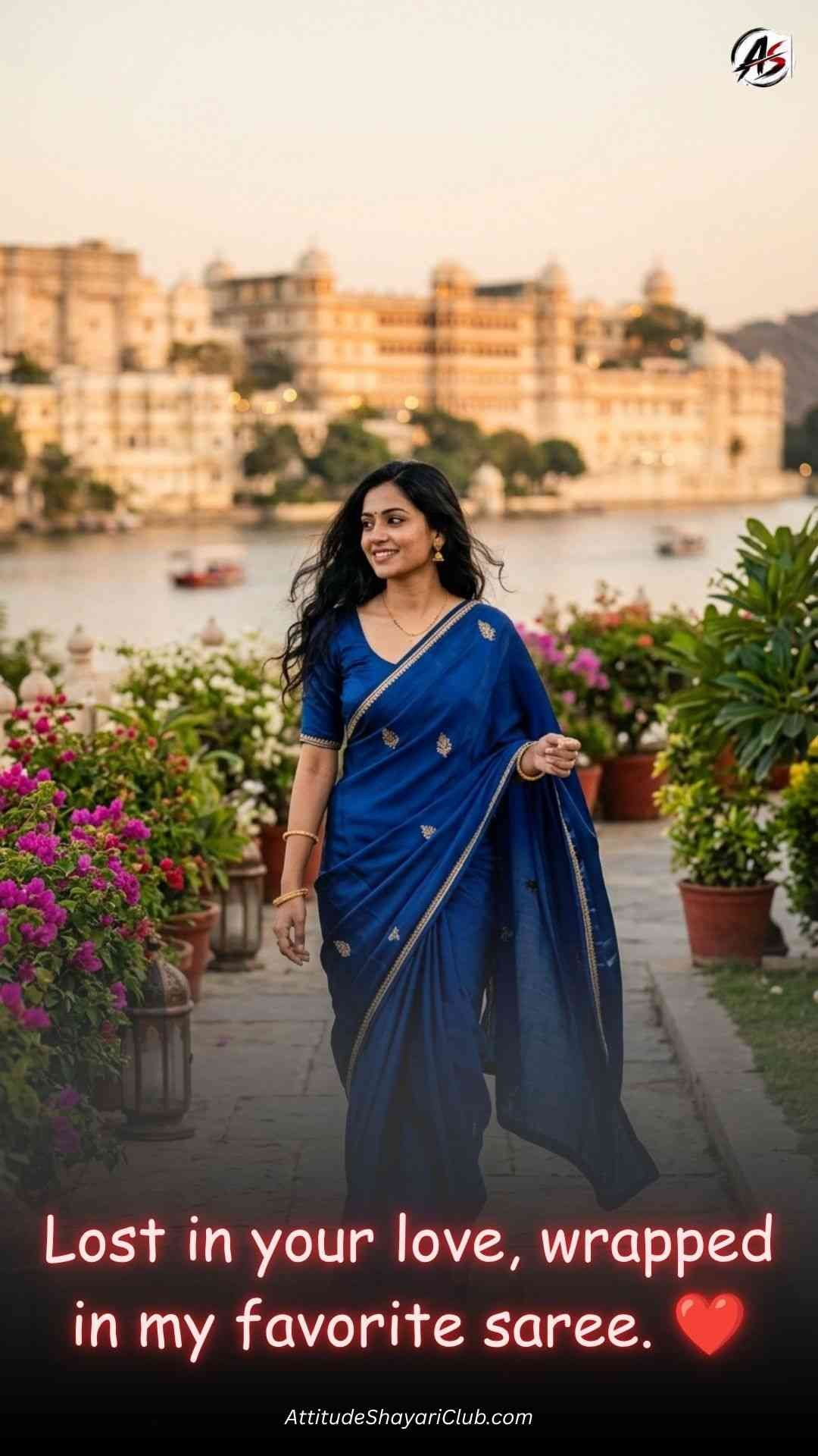 Saree Love Caption For Instagram​