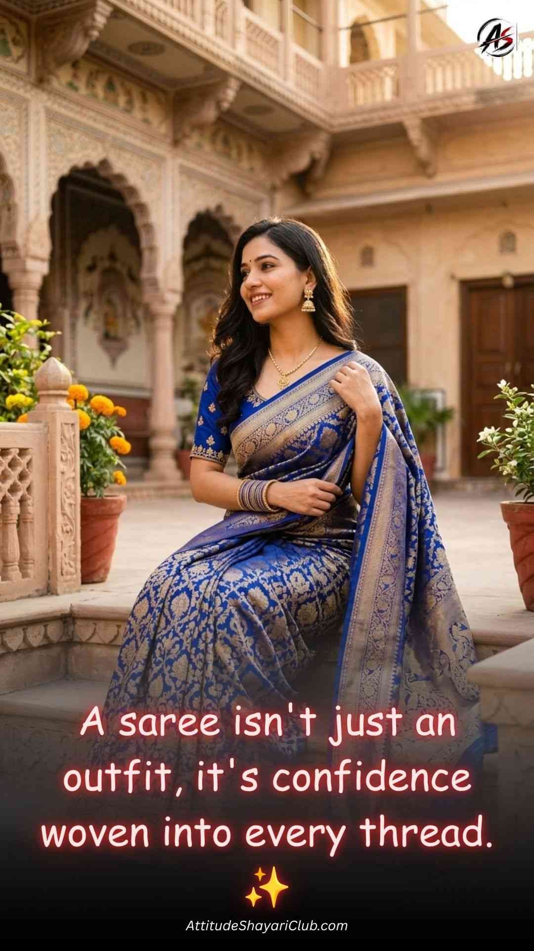 Saree Quotes For Instagram Captions​