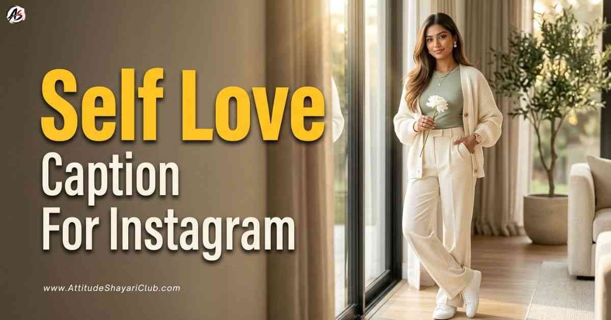 Self Love Caption For Instagram​