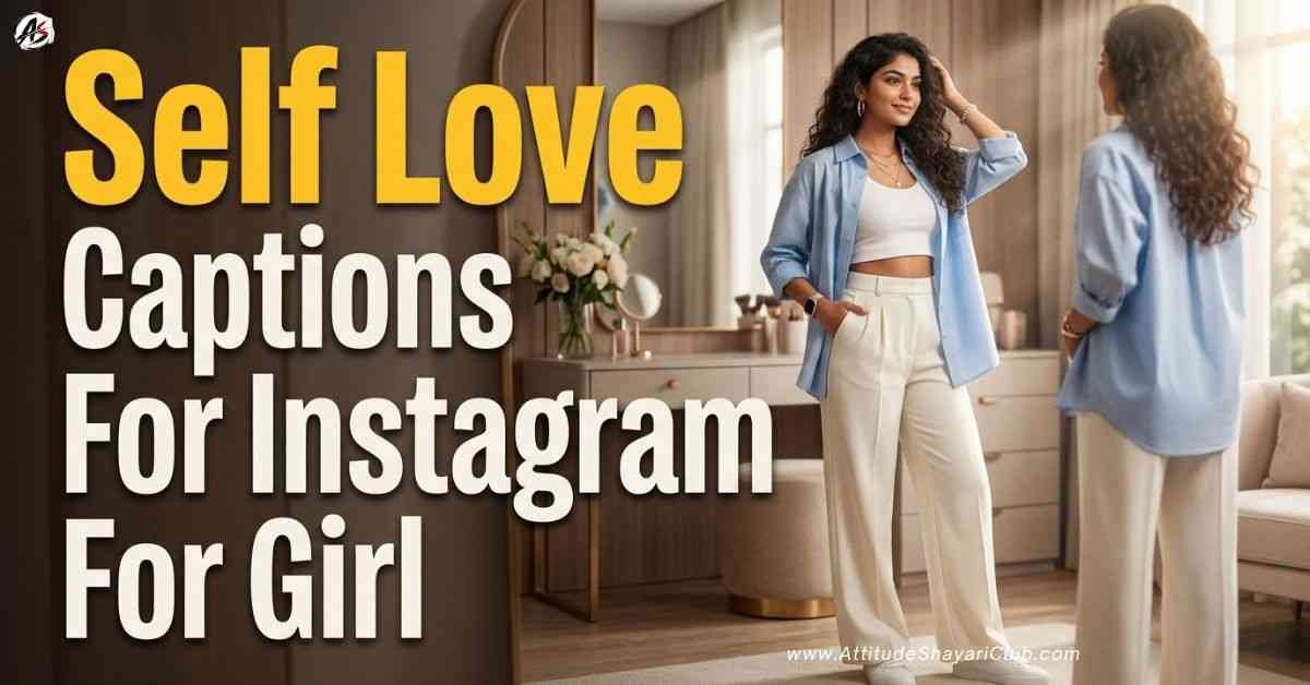 Self Love Captions For Instagram For Girl​