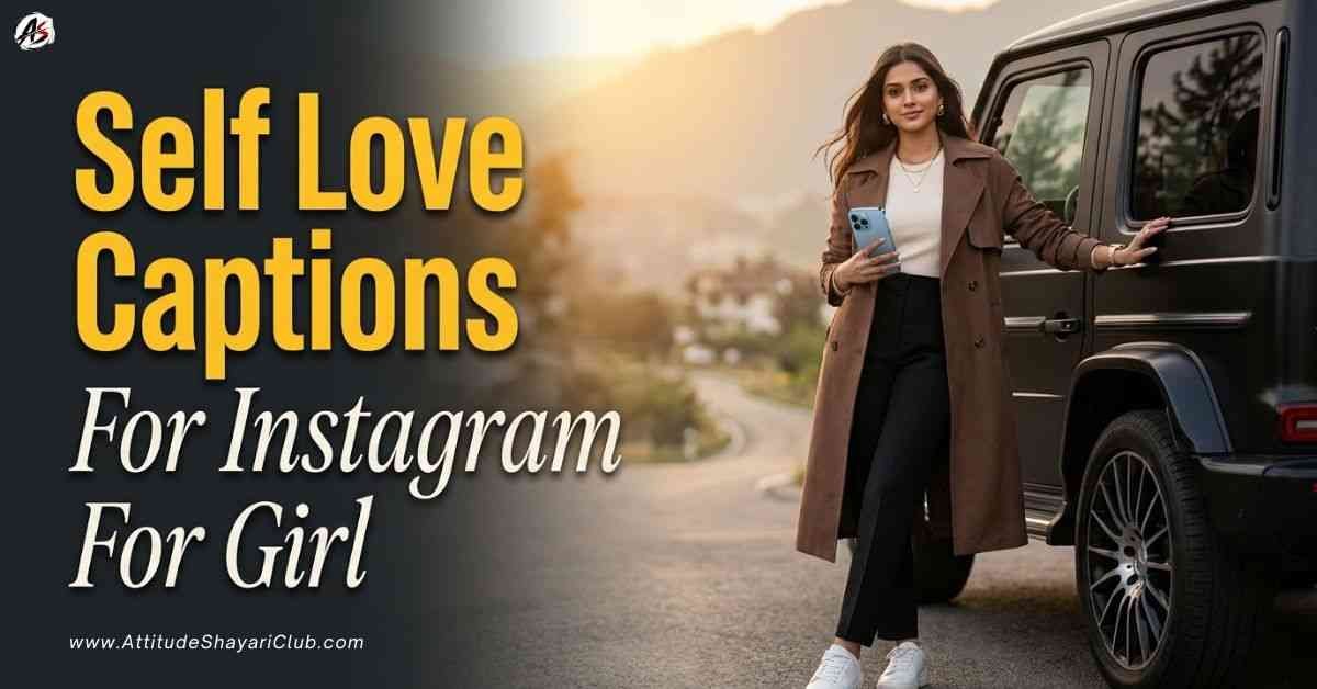 Self Love Captions For Instagram For Girl​