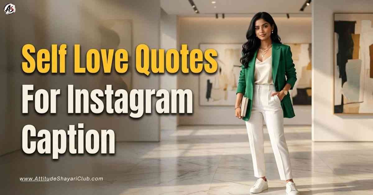 Self Love Quotes For Instagram Caption​