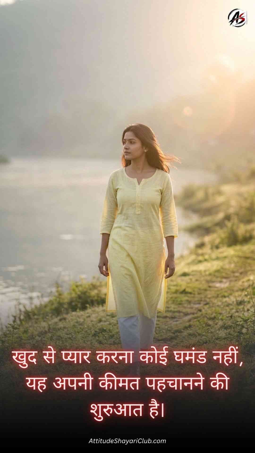 Self Love Quotes In Hindi​
