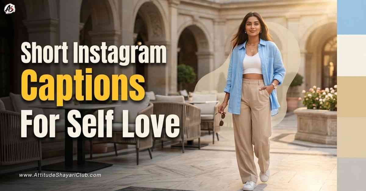 Short Instagram Captions For Self Love​