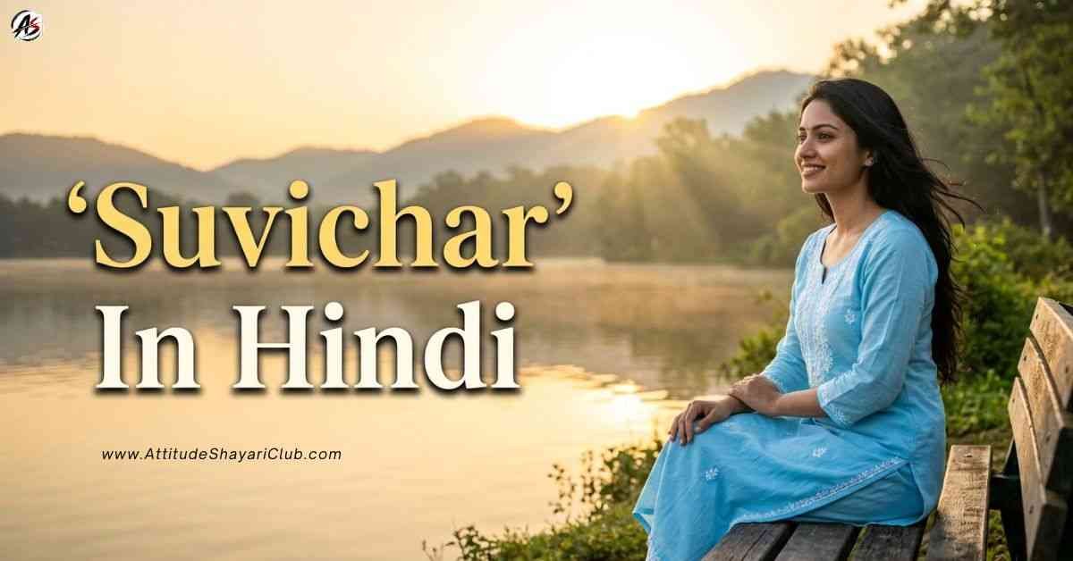 Suvichar In Hindi 555+ ज़िन्दगी बदलने वाले सुविचार हिंदी में